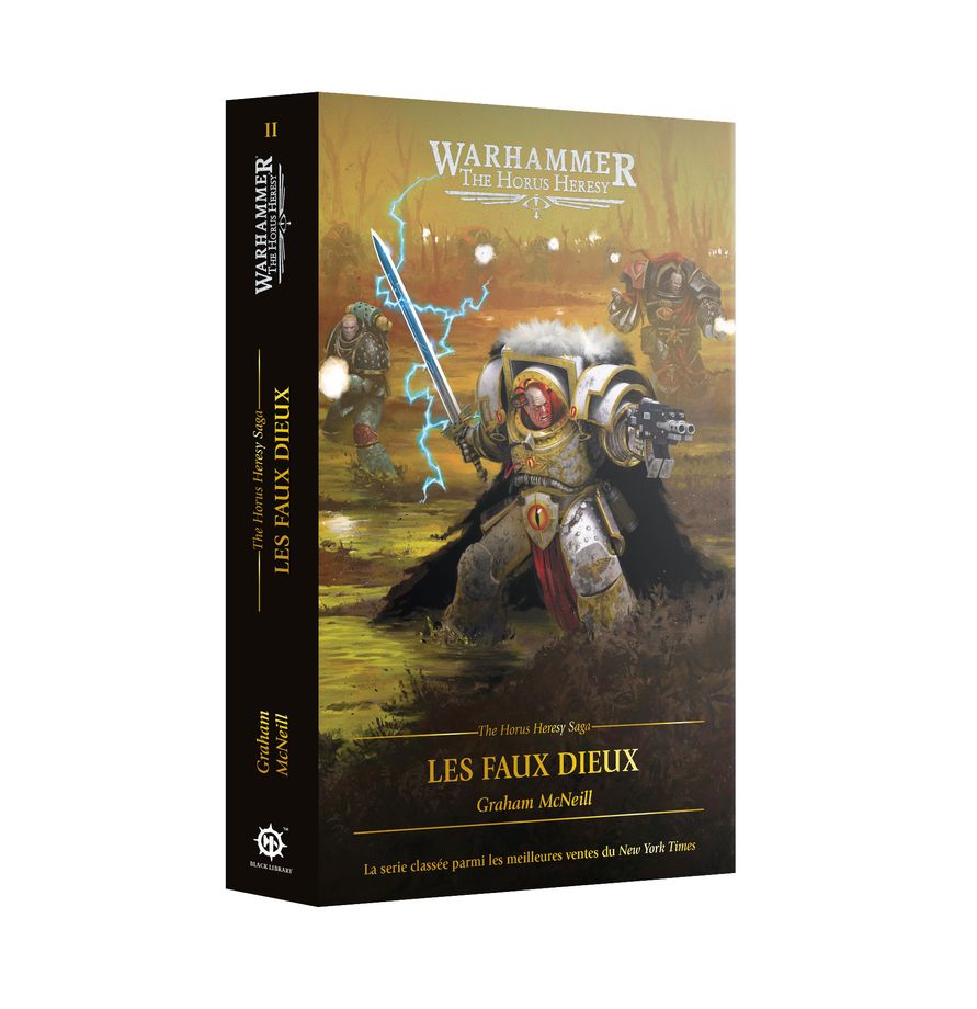 Black Library : The Horus Heresy Les Faux Dieux est l'un des derniers nés des romans de la Black Library, des ouvrages à dévorer et collectionner