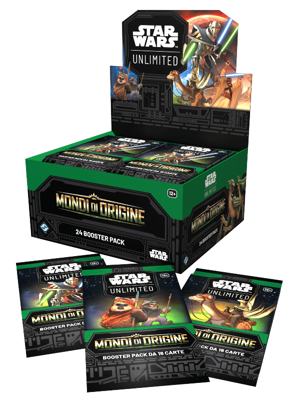Star Wars Unlimited TCG: Set 9: Homeworlds Display de 24 boosters accompagne la sortie de la nouvelle edition du set 9 du formidable jeu de cartes