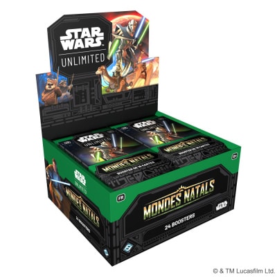 Star Wars Unlimited TCG: Set 9: Homeworlds Display de 24 boosters accompagne la sortie de la nouvelle edition du set 9 du formidable jeu de cartes