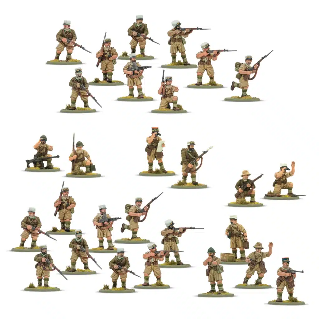 Bolt Action French Foreign Legion Platoon et tous les autres starters vous permettent de revivre la bataille emblématique des Ardennes de la deuxieme guerre mondiale