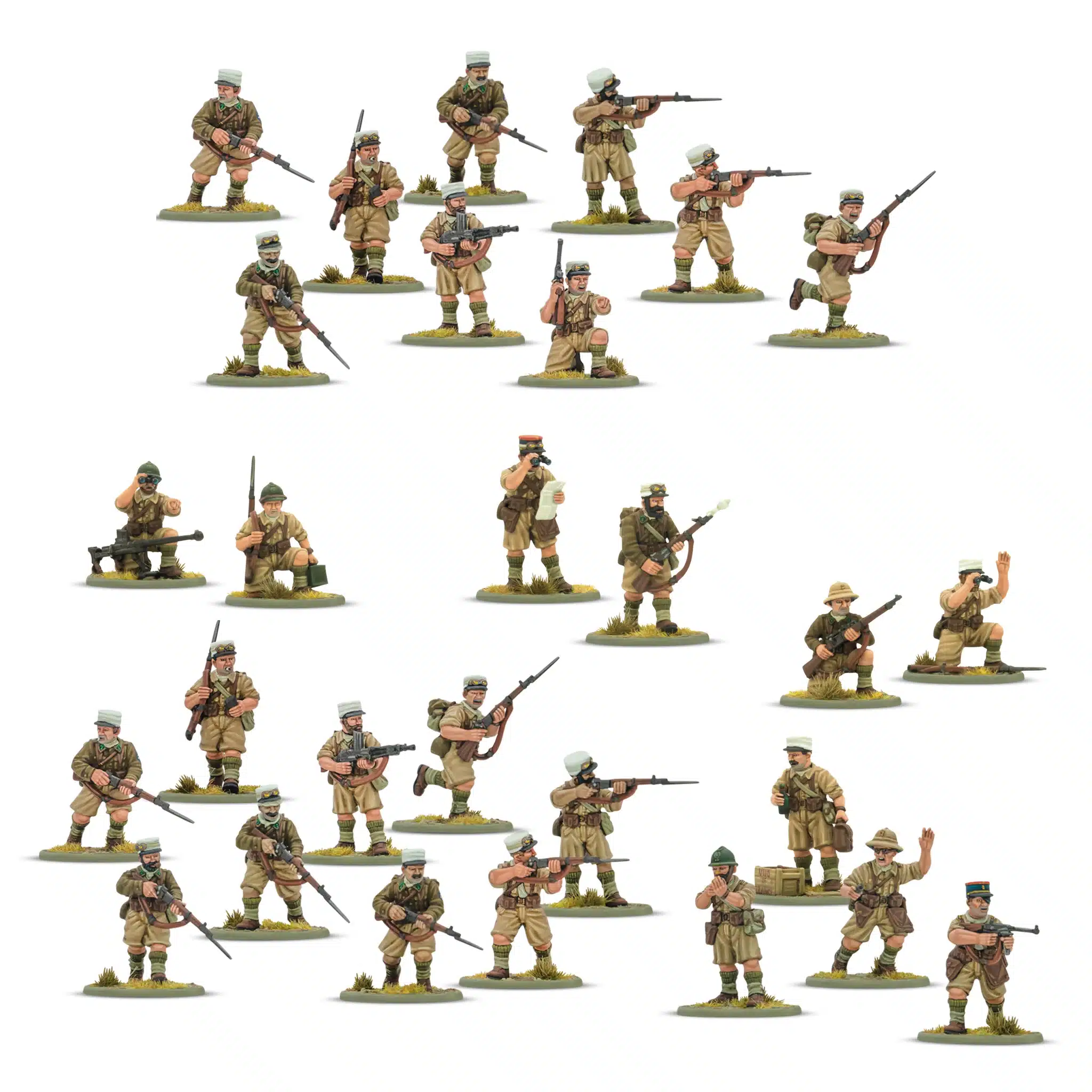 Bolt Action French Foreign Legion Platoon et tous les autres starters vous permettent de revivre la bataille emblématique des Ardennes de la deuxieme guerre mondiale