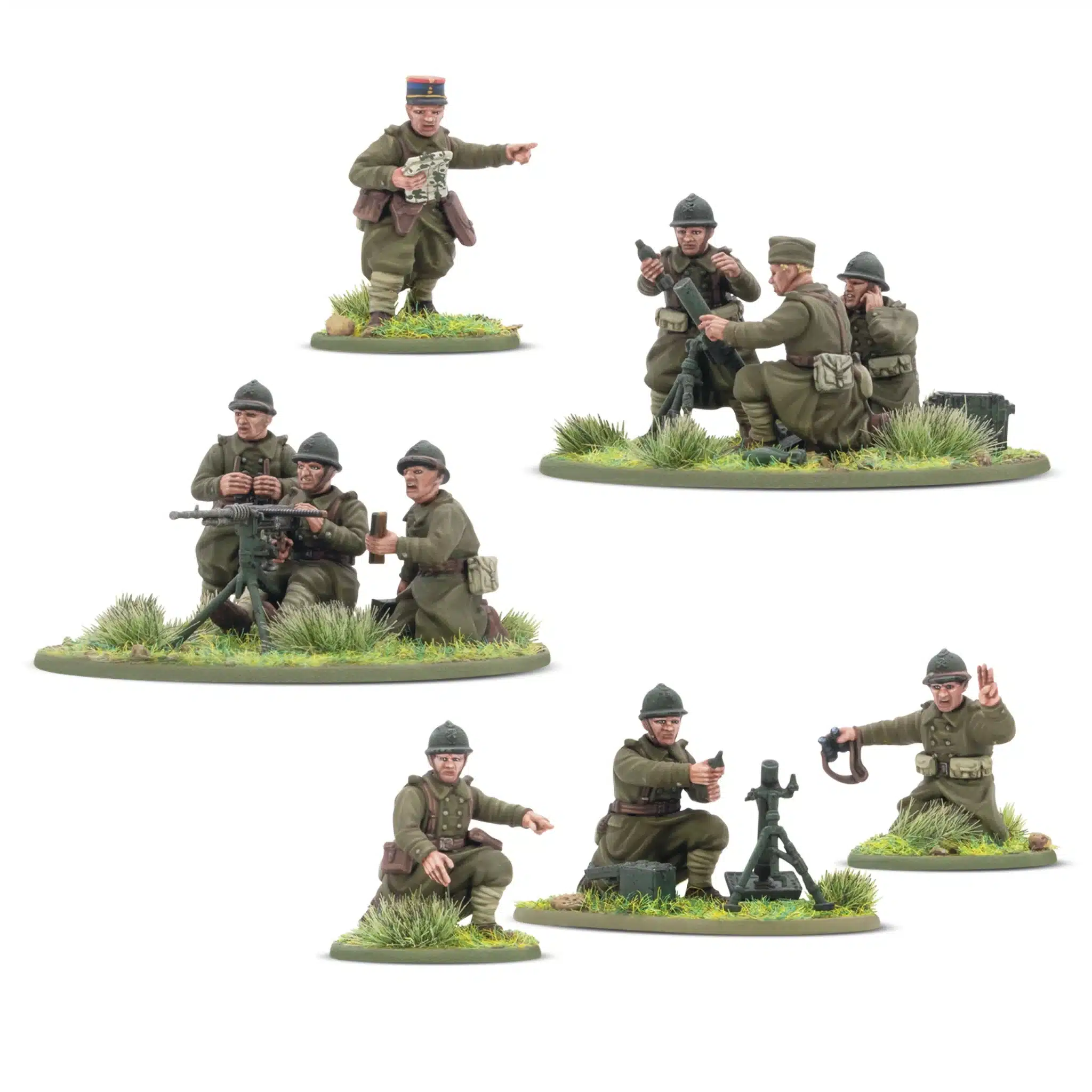 Bolt Action French Army Heavy Weapons platoon et tous les autres starters vous permettent de revivre la bataille emblématique des Ardennes de la deuxieme guerre mondiale