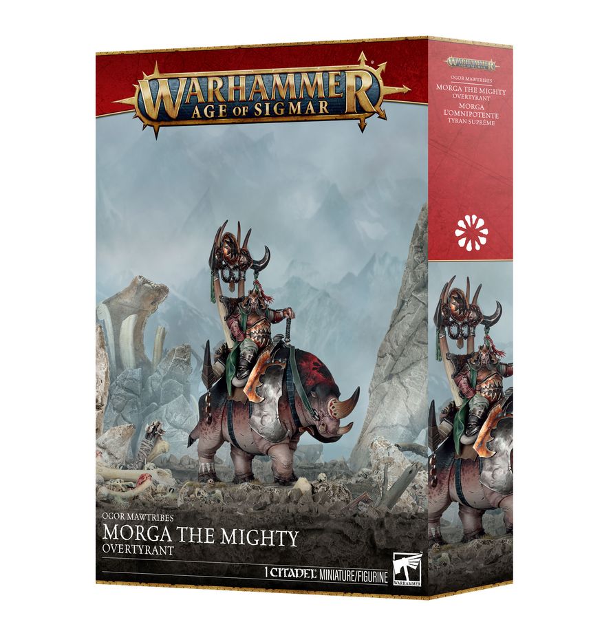 Découvrez Ogor Mawtribes : Morga L'omnipotente tyran suprême qui fait partie de la refonte de la gamme des ogors avec de superbe figurines et de nouveaux systemes de jeu