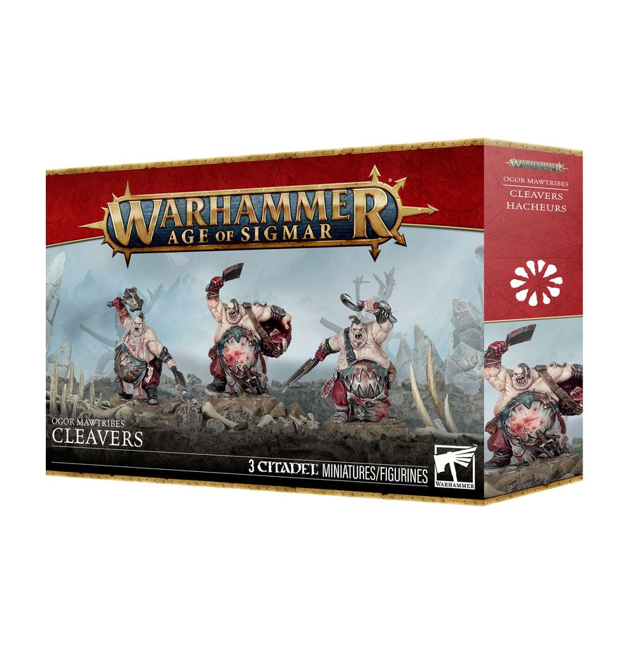 Découvrez Ogor Mawtribes : Hacheurs qui fait partie de la refonte de la gamme des ogors avec de superbe figurines et de nouveaux systemes de jeu