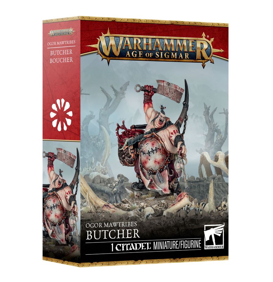 Découvrez Ogor Mawtribes : Boucher qui fait partie de la refonte de la gamme des ogors avec de superbe figurines et de nouveaux systemes de jeu