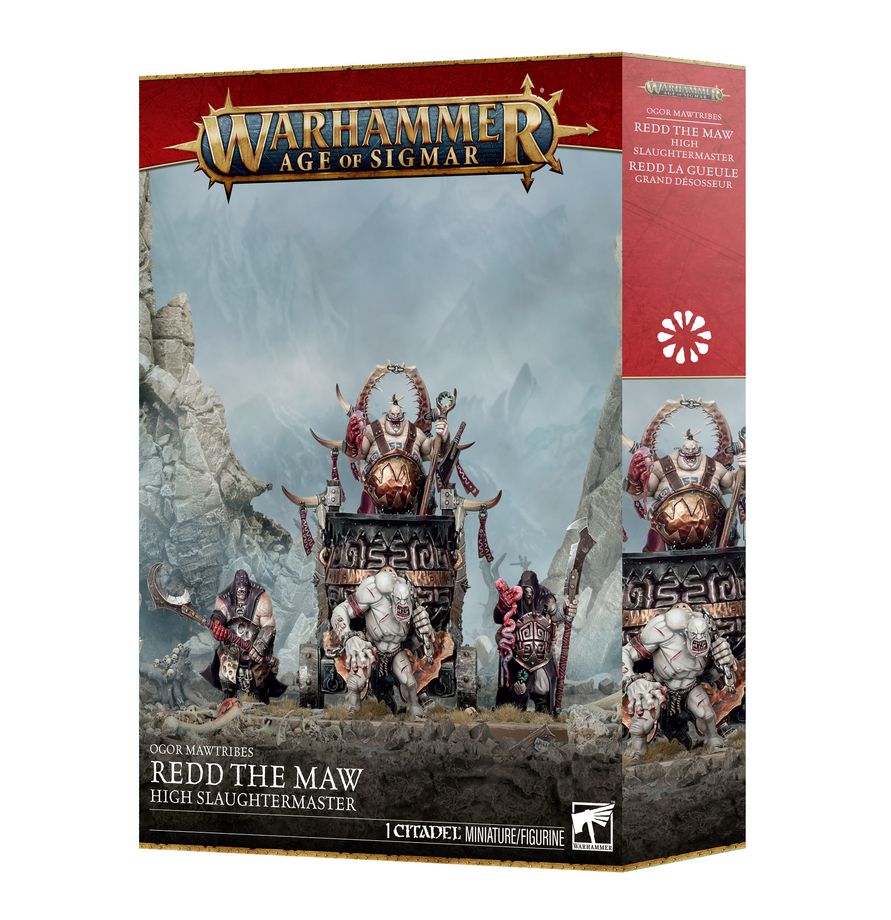 Découvrez Ogor Mawtribes : Redd la gueule qui fait partie de la refonte de la gamme des ogors avec de superbe figurines et de nouveaux systemes de jeu