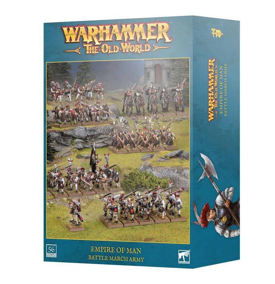 Découvrez la Colonne de Bataille de Warhammer: The Old World avec cette force de l’Empire, idéale pour jouer des parties rapides de 400 à 750 points.