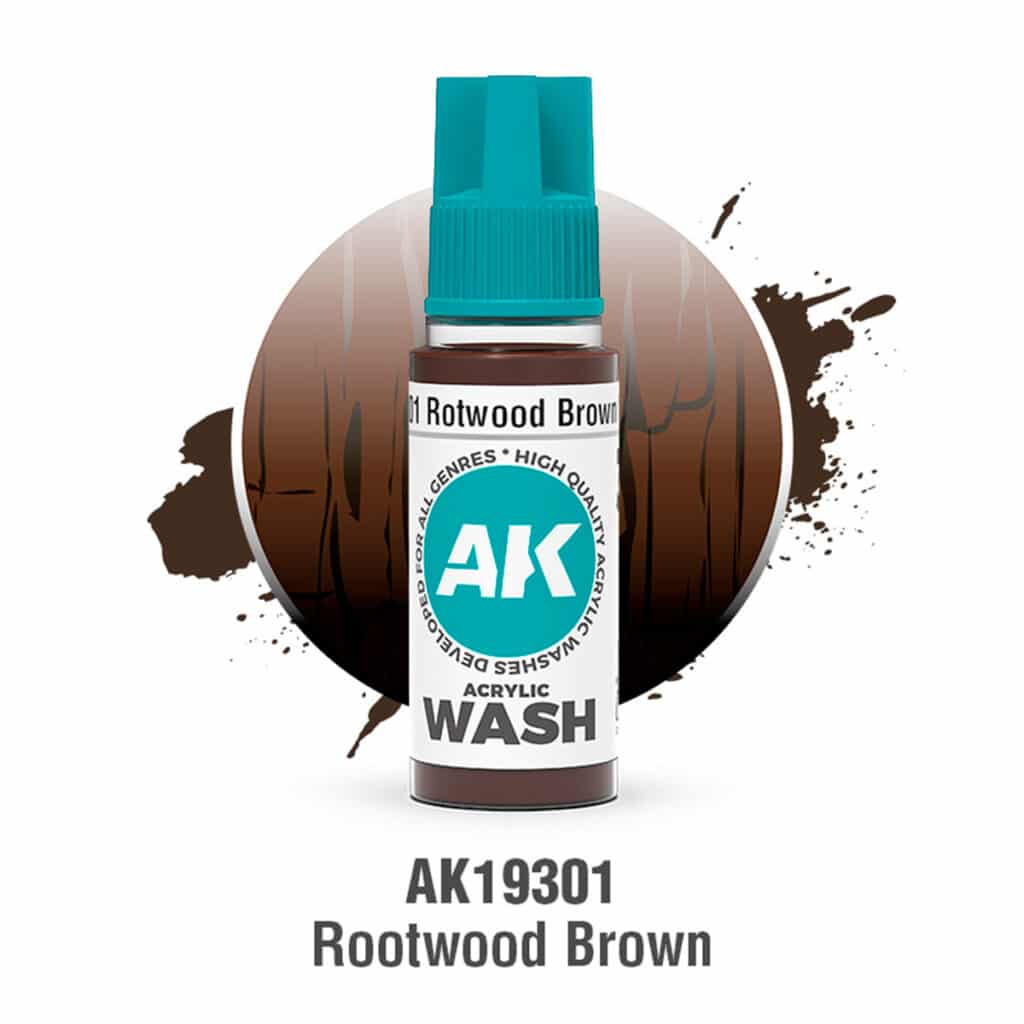 Maxireves a choisi pour vous ce superbe AK 3G Rootwood Brown AK19301 (equivalent Agrax Earthshade ) afin que vous puissiez découvrir la magnifique gamme AK 3G , une révolution dans votre hobby.
