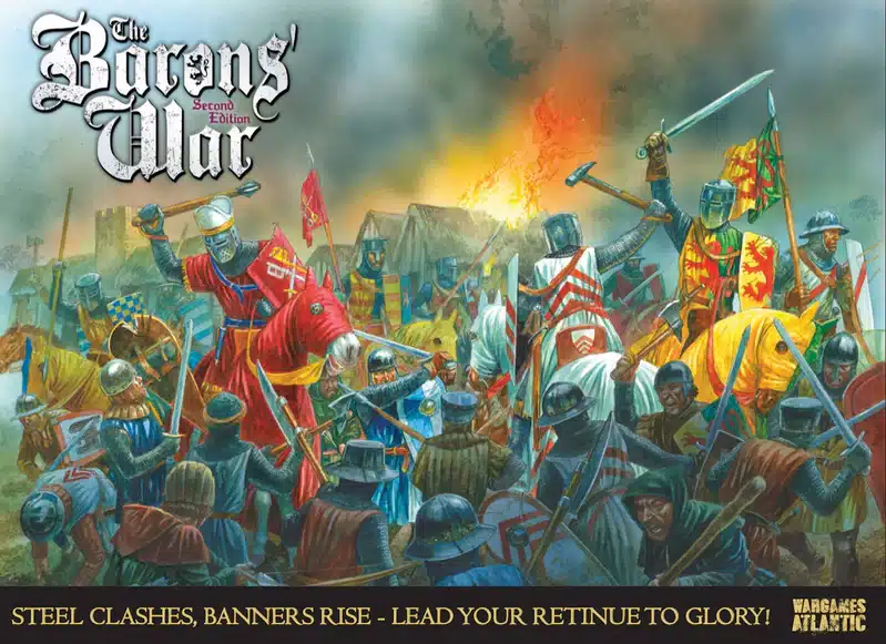 Baron's War Age of Chivalry fait partie des sorties qui accompagne la nouvelle sortie du jeu de chevalerie de chez Wargames Atlantic