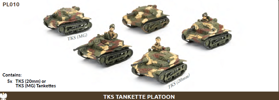Flames of War : 14TP Tank Platoon fait partie des nouveautées de cette superbe sortie si chère aux français de Flames of War Early War