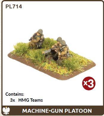 Flames of War : Machine-Gun Platoon fait partie des nouveautées de cette superbe sortie si chère aux français de Flames of War Early War