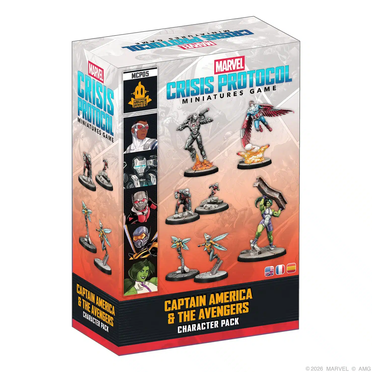 Marvel: Crisis Protocol – Captain America & The Avengers Character Pack contient les plus grands télépathes et télékinésistes de Marvel Crisis Protocol
