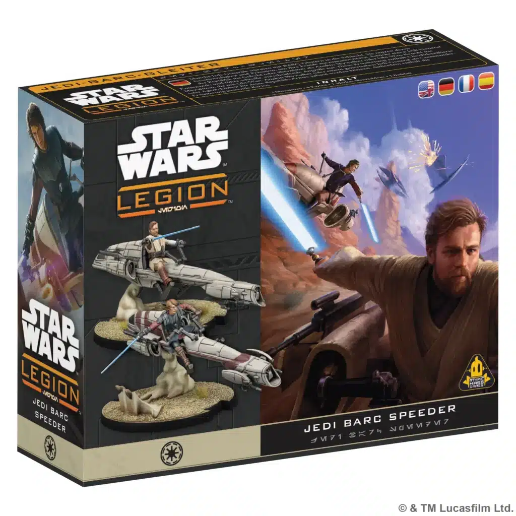 Découvrez une nouvelle unité pour la république galactique dans Star Wars Legion , avec Star Wars: Legion - Jedi General on BARC Speeder