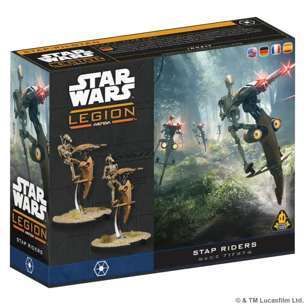 Star Wars: Legion – STAP Riders est la prochaine sortie pour Star Wars Legion et sa nouvelle version de ce jeu fantastique
