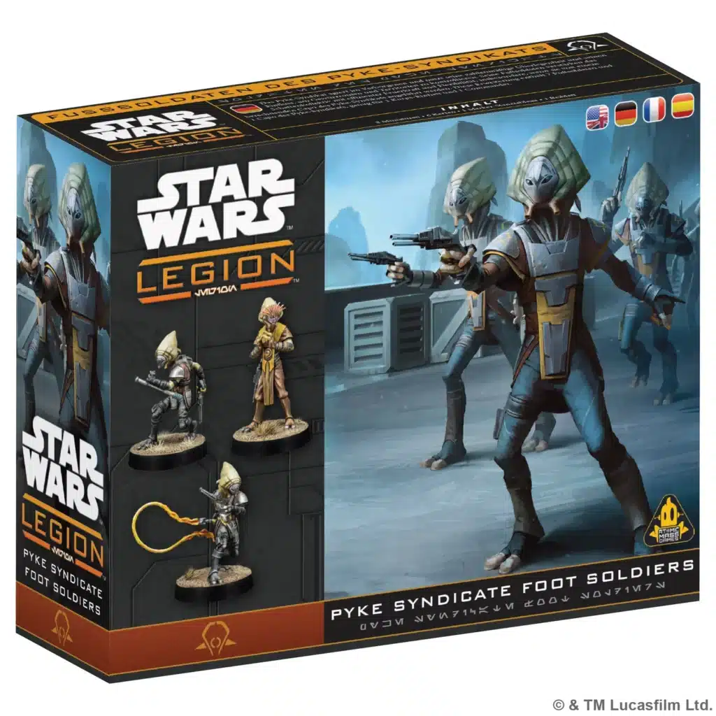 Découvrez une nouvelle unité pour les armées de l'alliance separatiste dans Star Wars Legion , avec Star Wars: Legion – Pyke Syndicate Foot Soliders