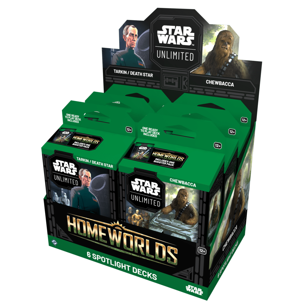 Star Wars Unlimited TCG: Set 9 : Homeworlds Deck Tarkin accompagne la sortie de la nouvelle edition du set 9 du formidable jeu de cartes Star Wars Unlimited