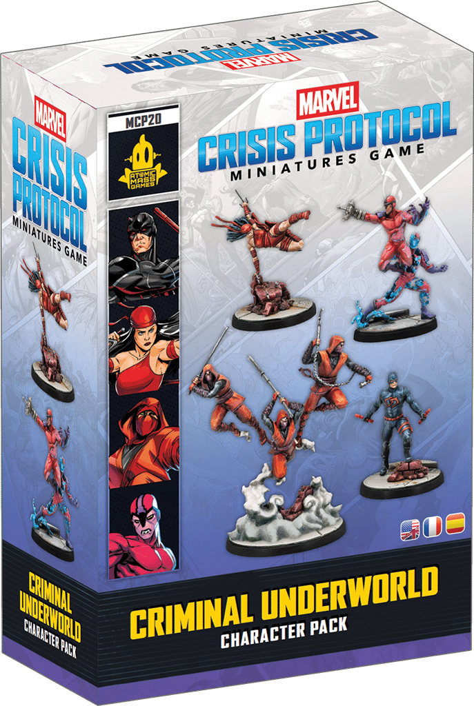 Marvel Crisis Protocol: Criminal Underworld affiliation de nouveaux personnages pour le jeu de figurines Marvel Crisis Protocol , a découvrir absolument