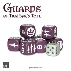 Guards of Traitor's Toll Dices fait partie des sorties qui accompagne la nouvelle sortie du jeu d'escarmouche de Para-bellum