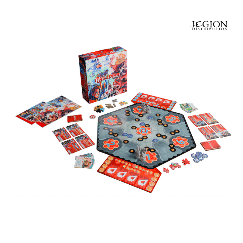 Hexadome Legends Core Box VF est une superbe boite pour decouvrir l'univers aggressif et addictif d'infinity de corvus belli