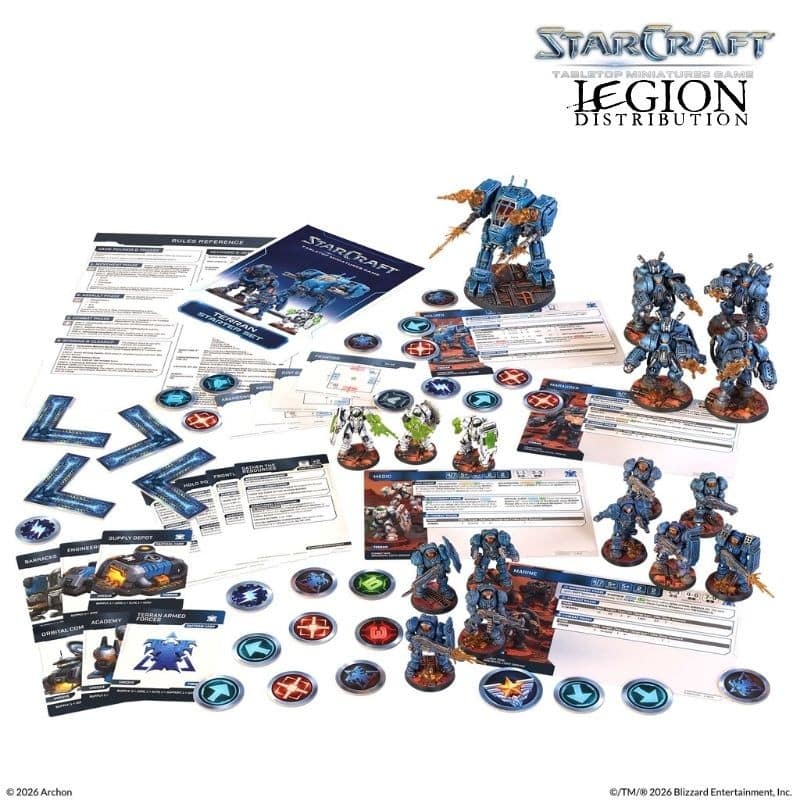 Découvrez Starcraft : Terran Starter Set est une extension du trés attendu Starcraft l'adaptation en figurines du célébre jeu vidéo