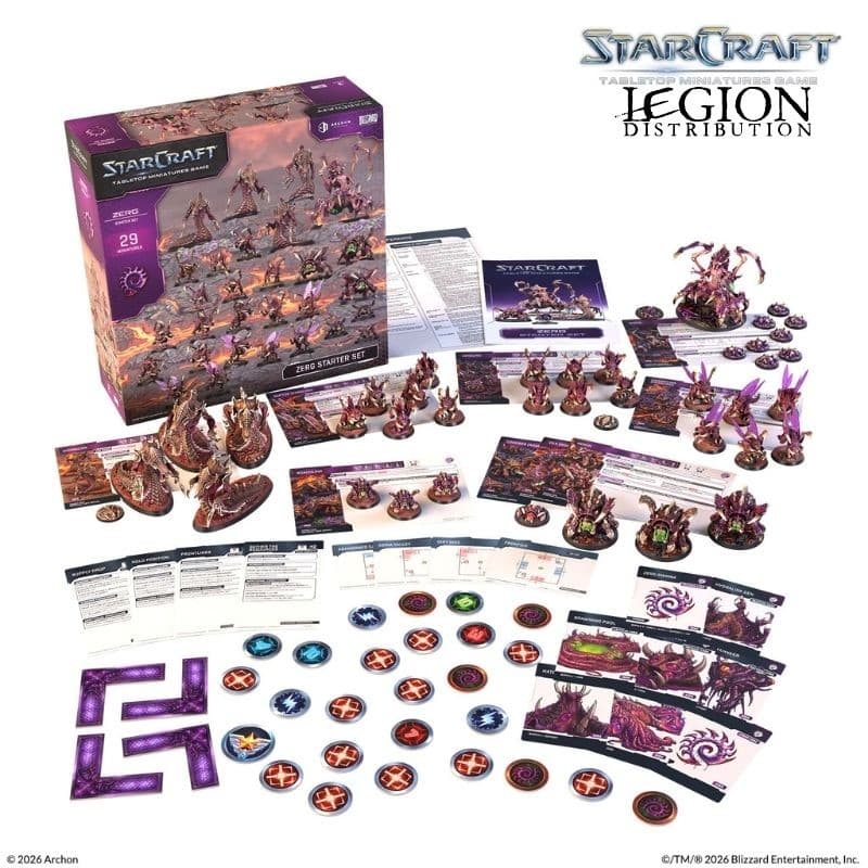 Découvrez Starcraft : Zerg Starter Set est une extension du trés attendu Starcraft l'adaptation en figurines du célébre jeu vidéo