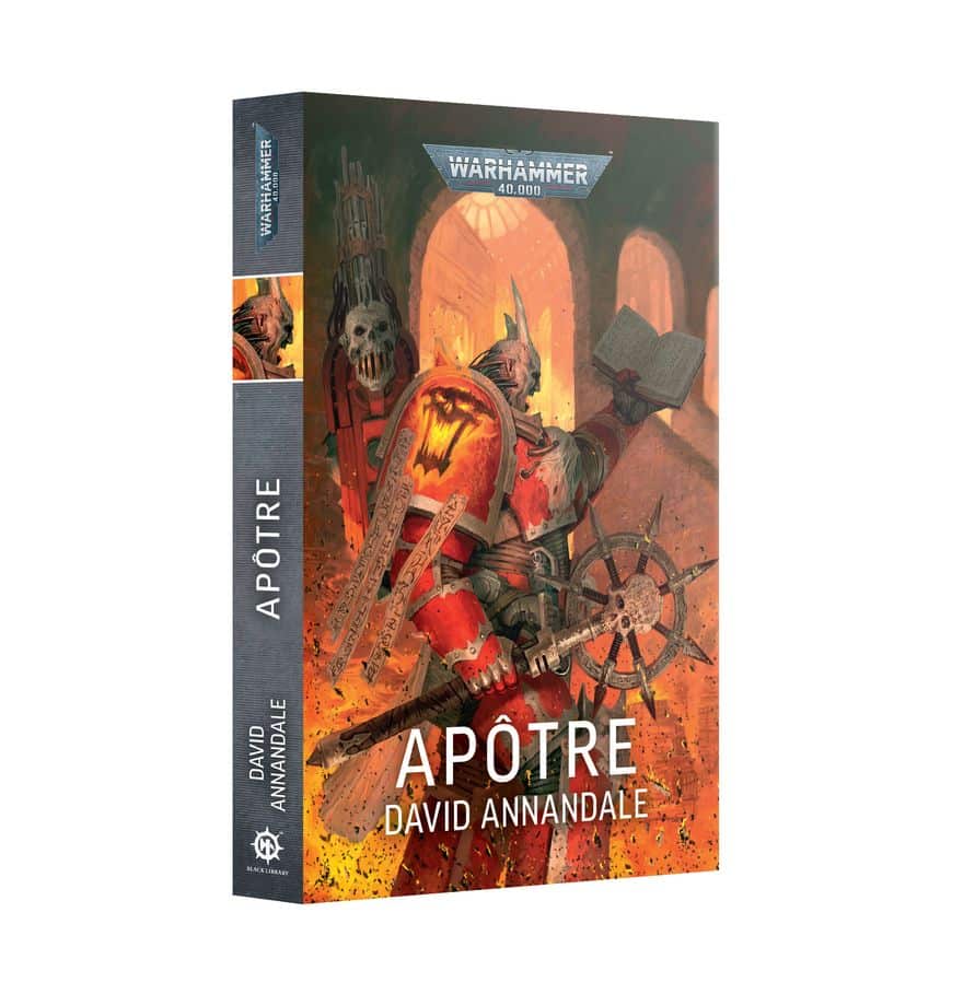 Découvrez Black Library : Apôtre, l’histoire de Cerastes, l’Apôtre Noir des Word Bearers, prêt à raviver le Chaos et conquérir le monde de Legitur.