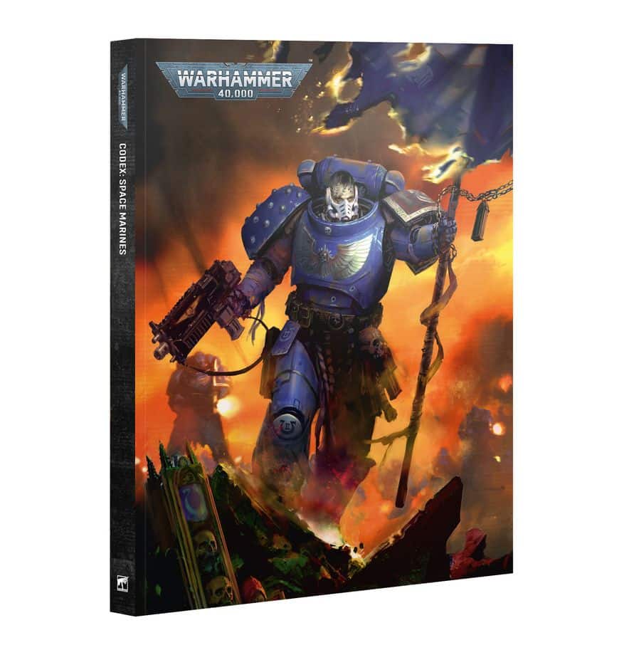 Découvrez le Codex Space Marines, le livre indispensable de 232 pages réunissant règles, historique, fiches techniques et guides hobby pour Warhammer 40,000