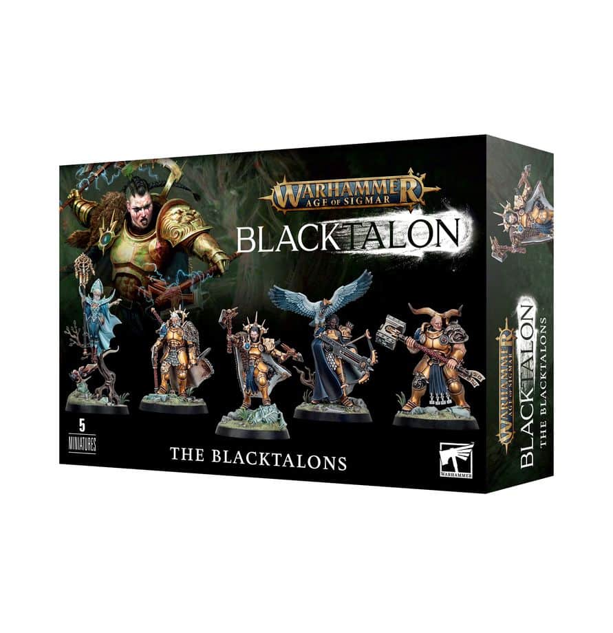 Découvrez les Stormcast Eternals : The Blacktalon représente un bande de héros Stormcast Eternal allié à un Idoneth Deepkin