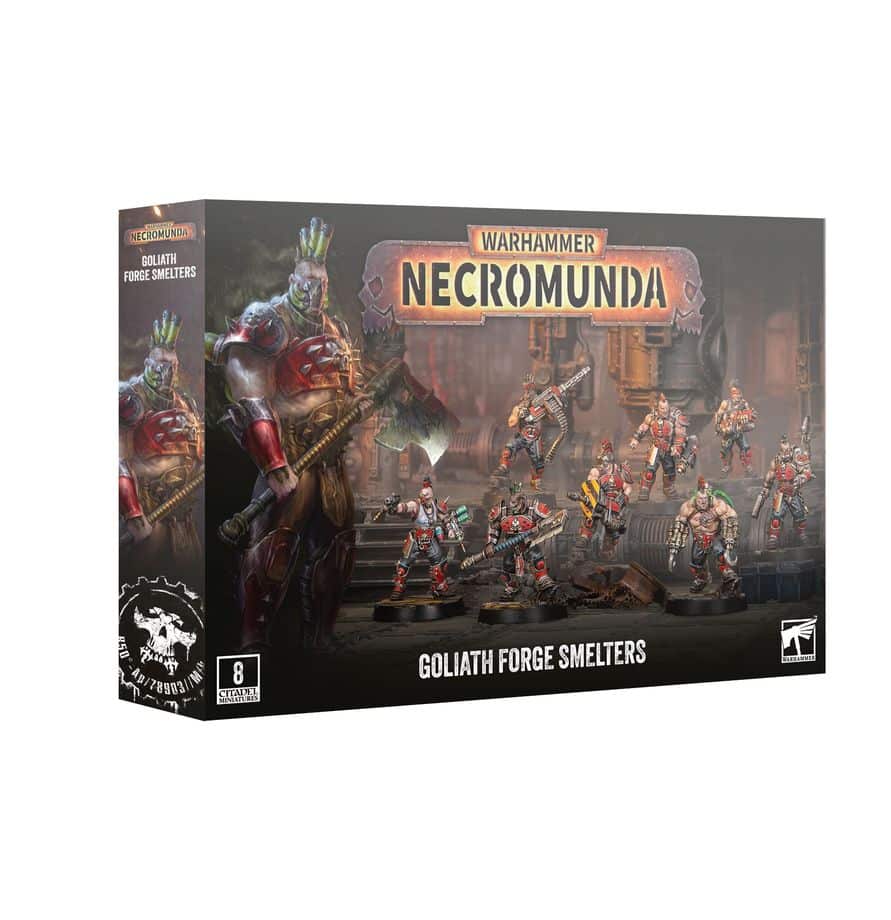 Découvrez le kit Necromunda : Goliath Forge Smelters l'une des dernière nouveautés de la maison Goliath pour le jeu Necromunda