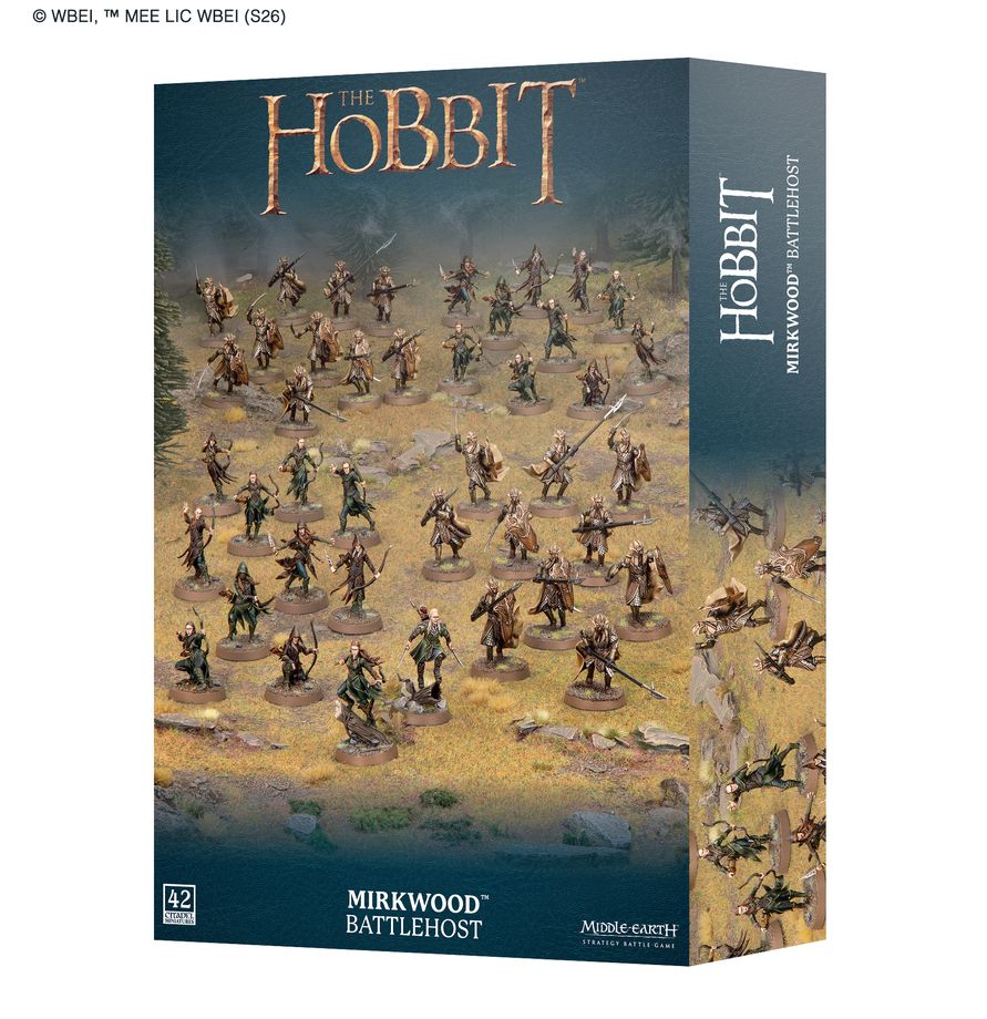 Découvrez la Middle-earth Mirkwood Battelhost, une boite parfaite pour compléter ou commancer une armée de combattant du Mirkwood