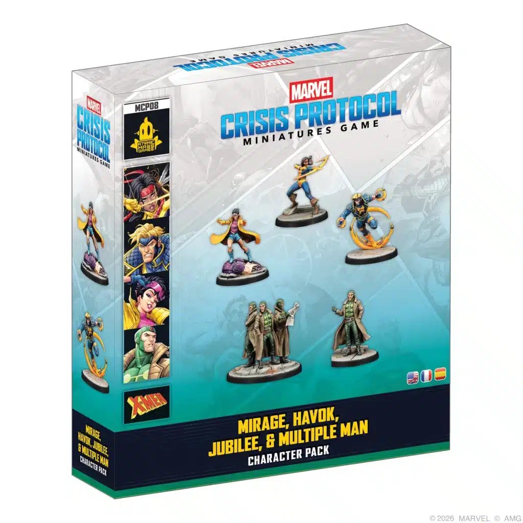 Marvel Crisis Protocol – Mirage, Havok, Jubilee & Multiple Man contient les plus grands télépathes et télékinésistes de Marvel Crisis Protocol