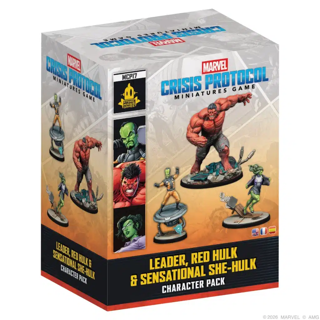 Marvel: Crisis Protocol – Leader, Red Hulk & Sensational She-Hulk contient les plus grands télépathes et télékinésistes de Marvel Crisis Protocol