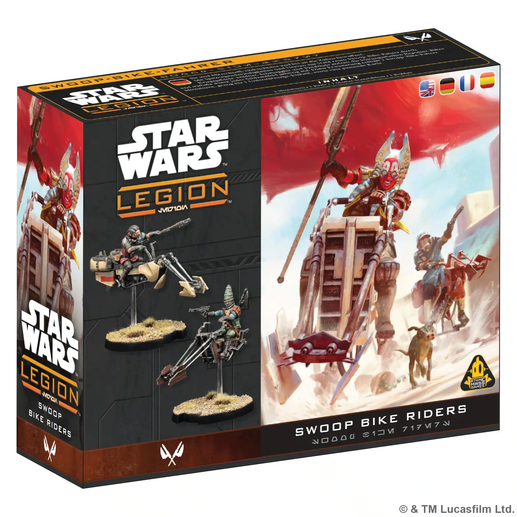 Découvrez une nouvelle unité pour les armées de mercenaires dans Star Wars Legion , avec Star Wars: Legion – Swoop Bike Riders