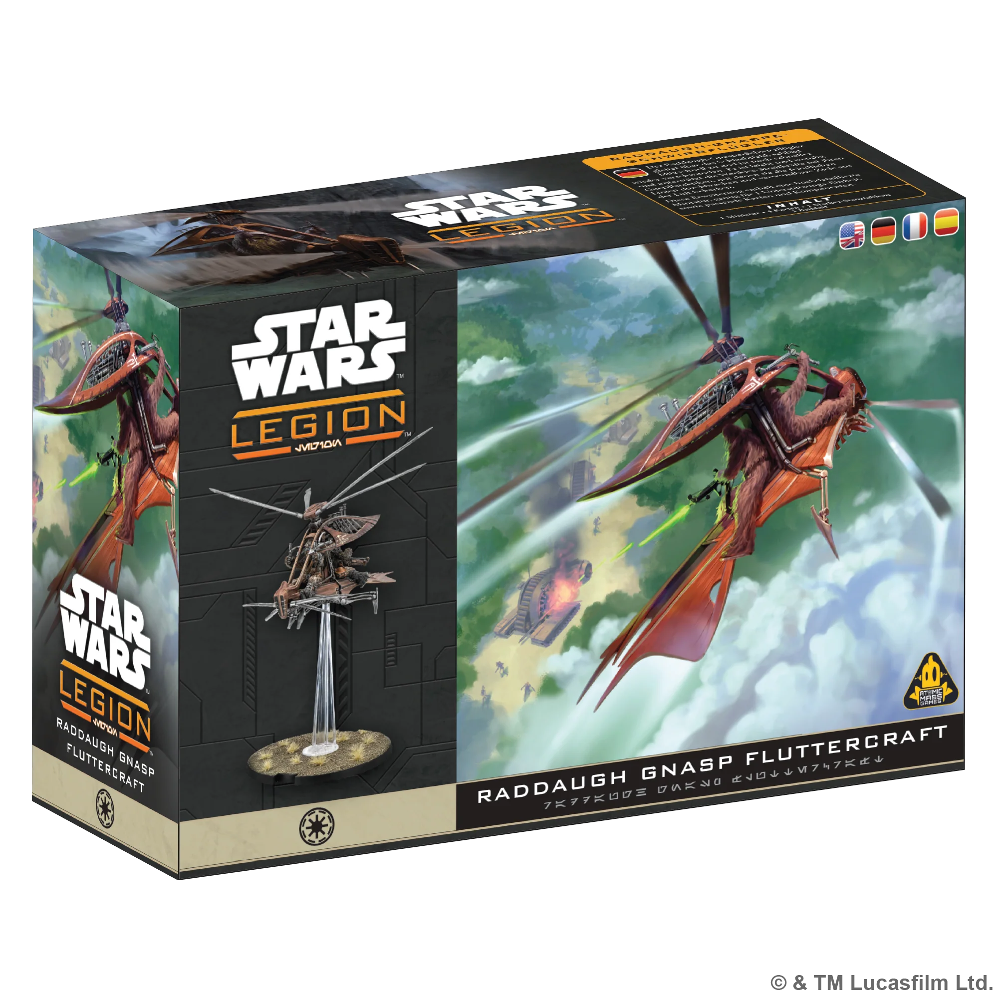 Découvrez une nouvelle unité pour la république galactique dans Star Wars Legion , avec Star Wars: Legion – Raddaugh Gnasp Fluttercraft