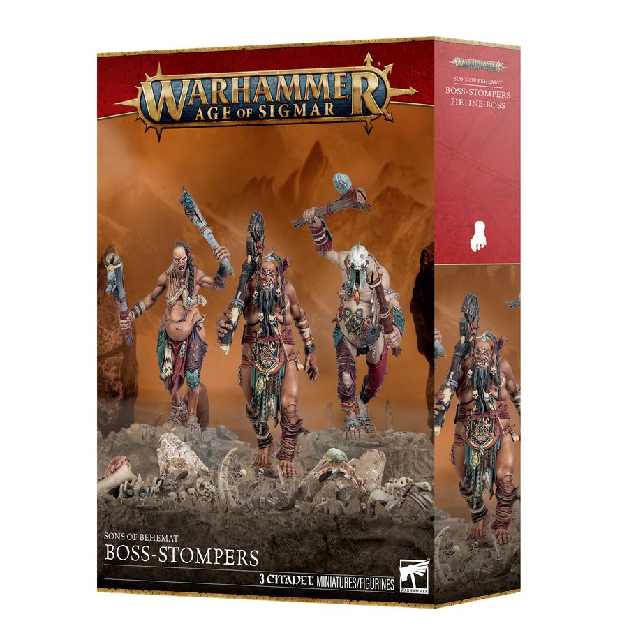 Les Sons Of Behemat Boss-Stomper adoptent une approche de la guerre sérieuse et disciplinée, en tout cas pour des Gargants