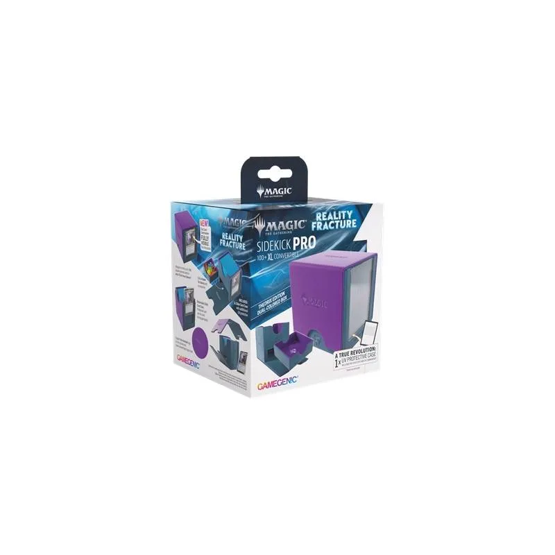 Protéger vos deck commander avec cette sublime deck box GameGenic MTG FRA Sidekick PRO 100+ XL THeorix à l'effigie de Magic