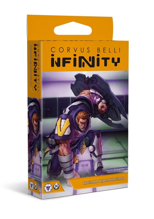 Infinity Optimate Agent Maximus contient 1 figurine et son socle. Figurine vendue non assemblée et non peinte. Parfaite pour Hexadome.