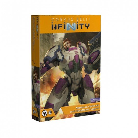 Infinity Maximus, Optimate and Hexadome Legend contient 1 figurine et son socle. Figurine vendue non assemblée et non peinte.