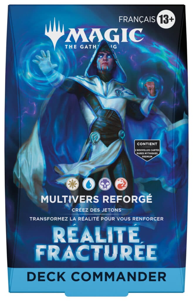 Magic: The Gathering - Réalité fracturée: Commander Jace un nouveau moyen facile de commencer à jouer en format standard