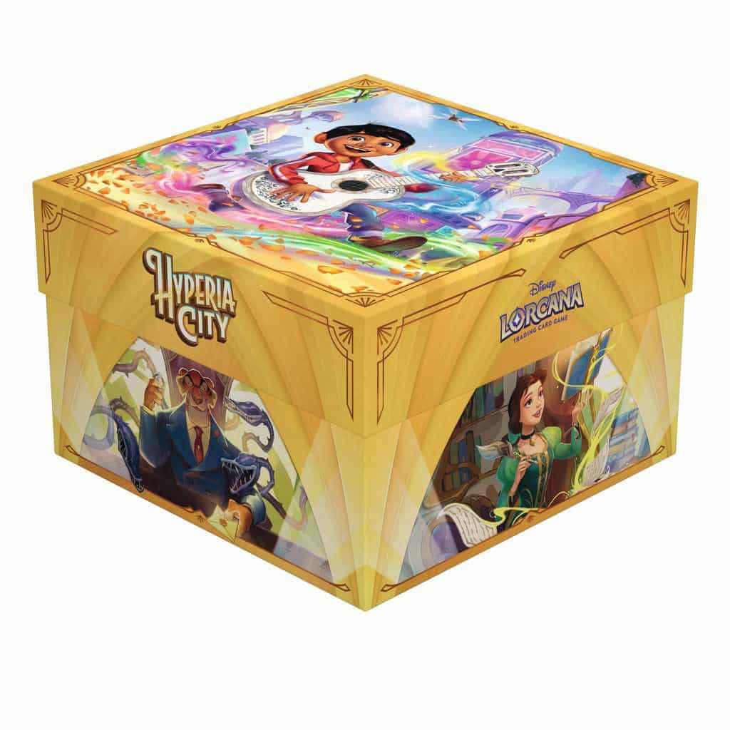 Disney Lorcana : Set 14 : Trove Hyperia City est un excellent moyen de collectionner ce chapitre avec ses nouveaux mecanismes de jeu