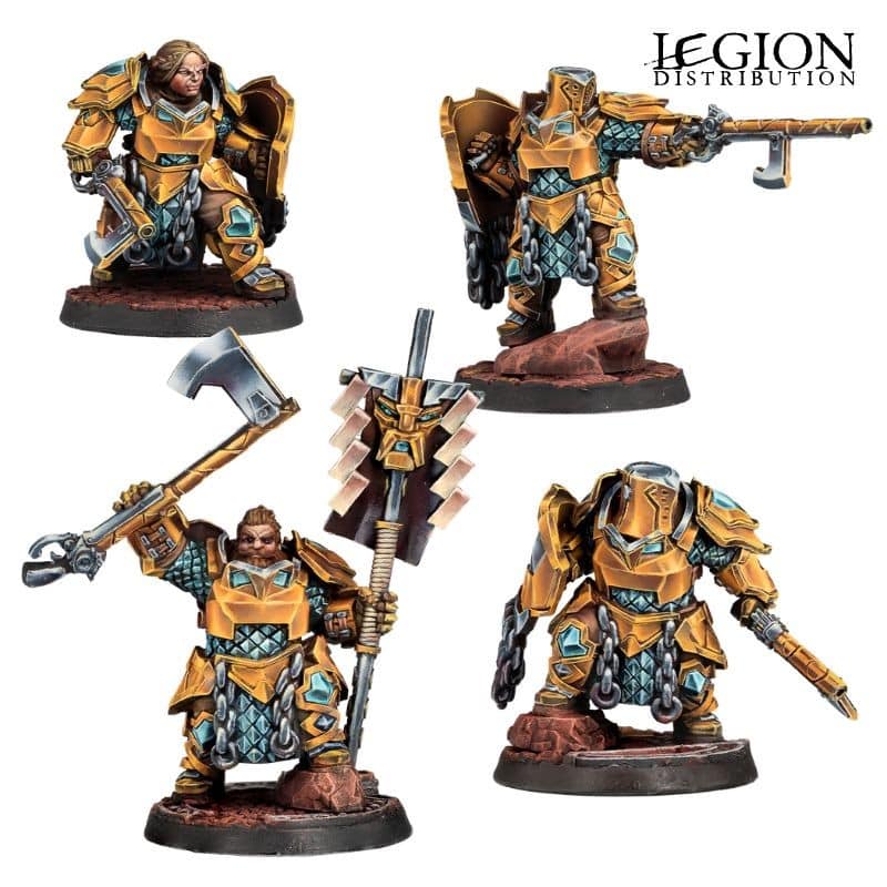 Warcrow Mounthaven Warriors est la nouvelle extension pour ce superbe jeu de figurines finement sculptées distribué par Legion Distribution
