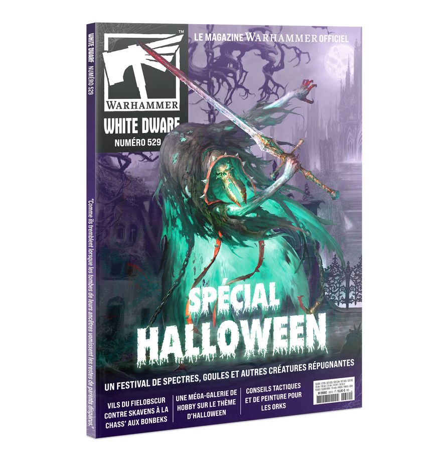 White Dwarf 529 est le magazine Warhammer premium de Games Workshop, débordant chaque mois de contenus extraordinaires pour pimentez vos parties.