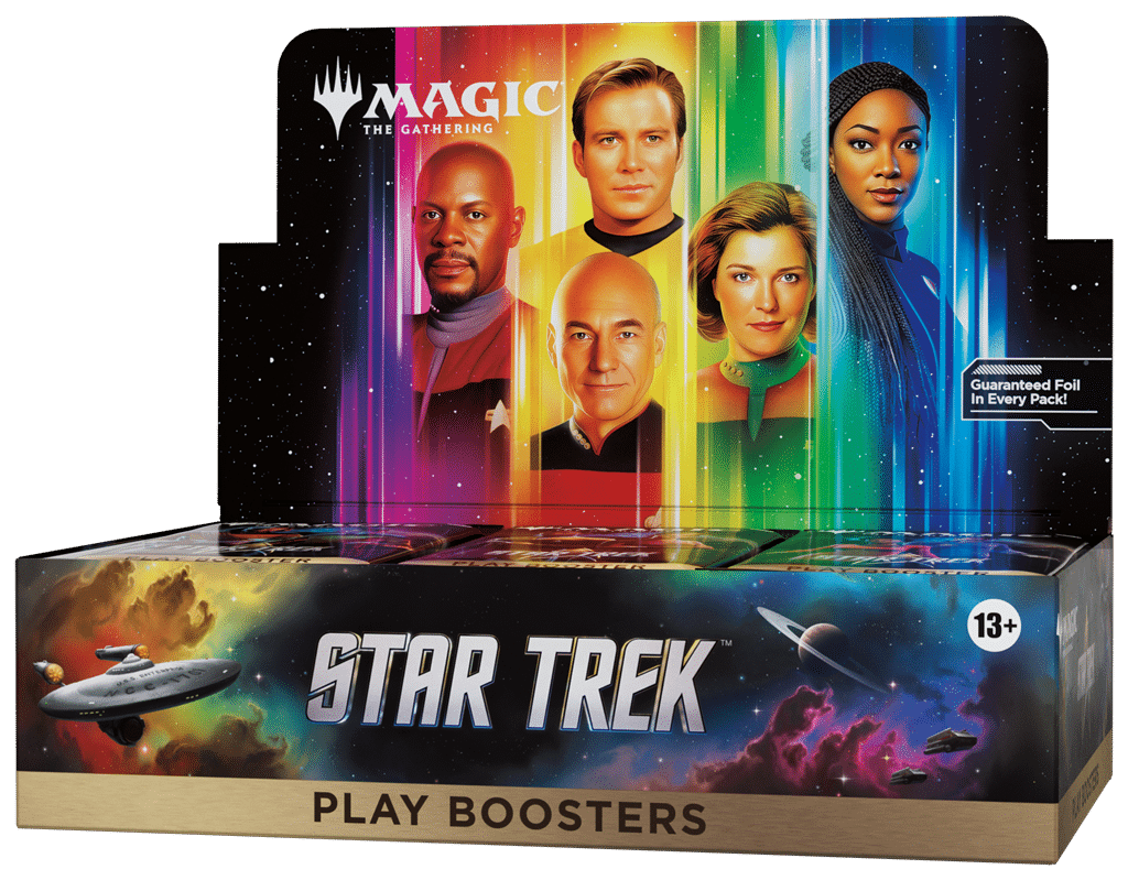 Magic Star Trek Diplay de jeu FR accompagne la sortie de cette collaboration entre l'univers de ce film référence