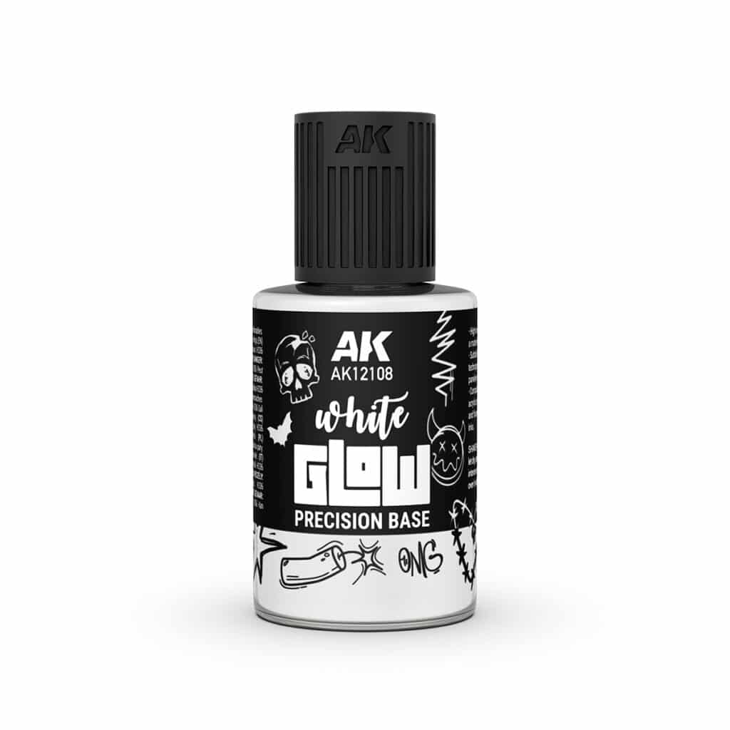Maxireves a choisi pour vous cette nouvelle gamme, AK White Glow Precision Base pour avoir des effets lumineux intenses et précis
