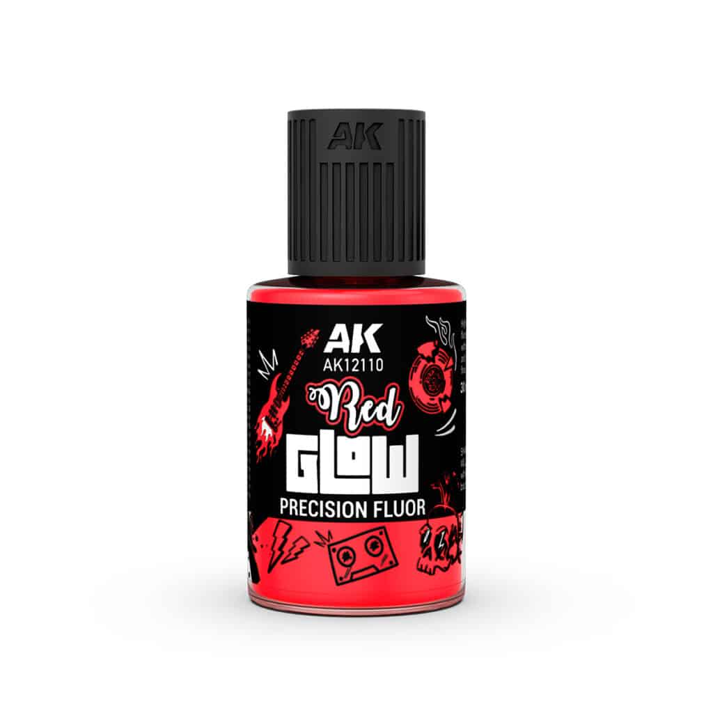 Maxireves a choisi pour vous cette nouvelle gamme, AK Red Glow Precision Fluor pour avoir des effets lumineux intenses et précis
