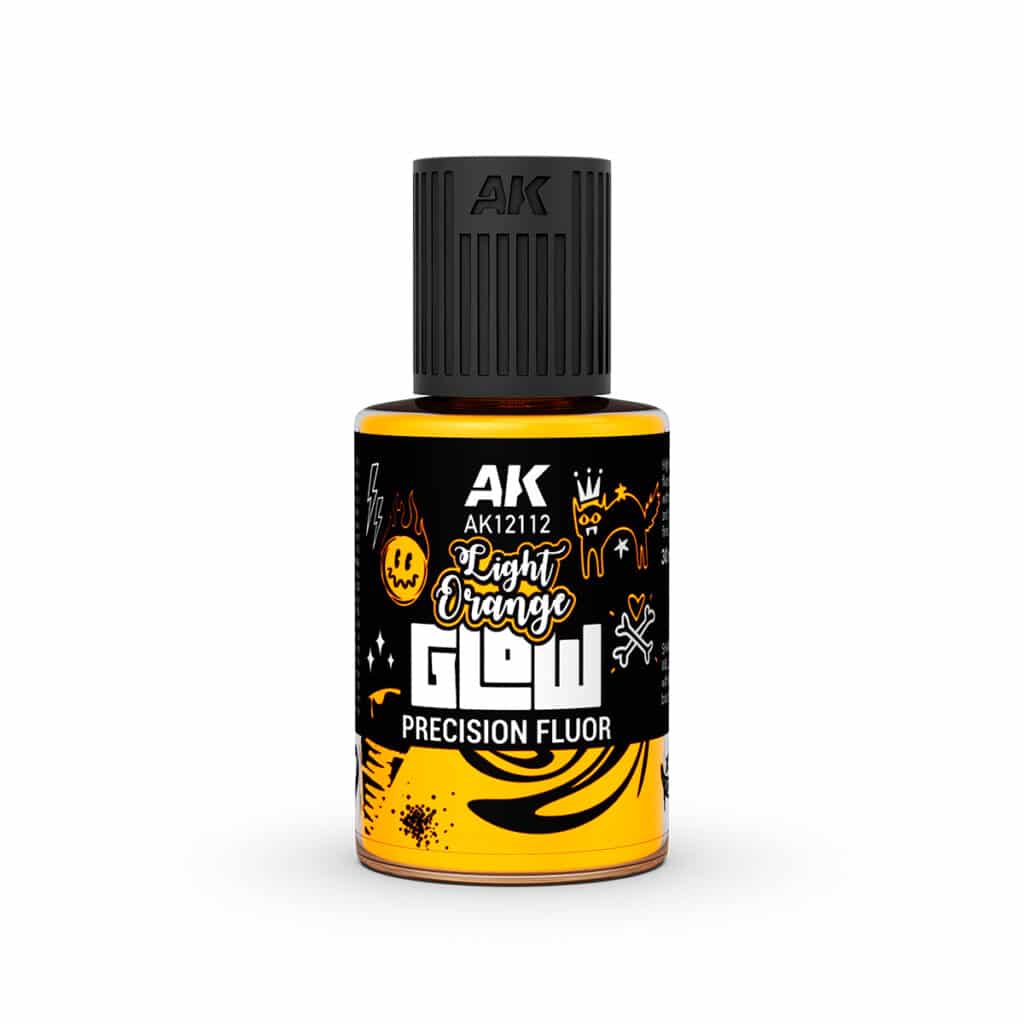 Maxireves a choisi pour vous cette nouvelle gamme, AK Light Orange Glow Precision Fluor pour avoir des effets lumineux intenses et précis
