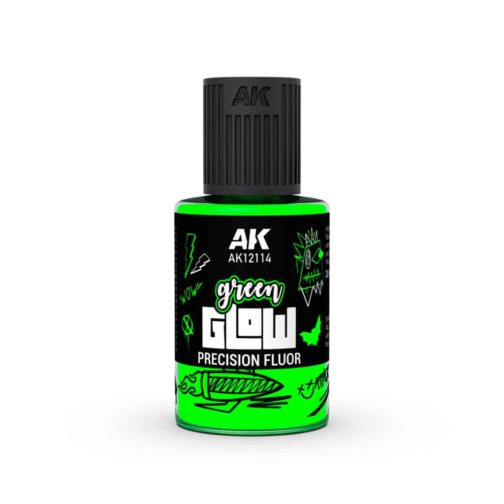 Maxireves a choisi pour vous cette nouvelle gamme, AK Green Glow Precision Fluor pour avoir des effets lumineux intenses et précis