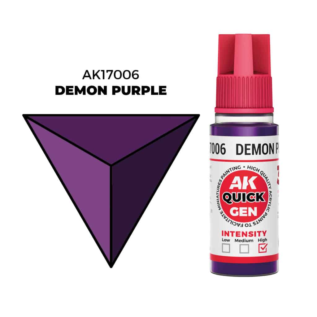 Maxireves a choisi pour vous cet nouveau set AK Quick Gen Demon Purple afin que vous puissiez découvrir la magnifique nouvelle gamme de contrast