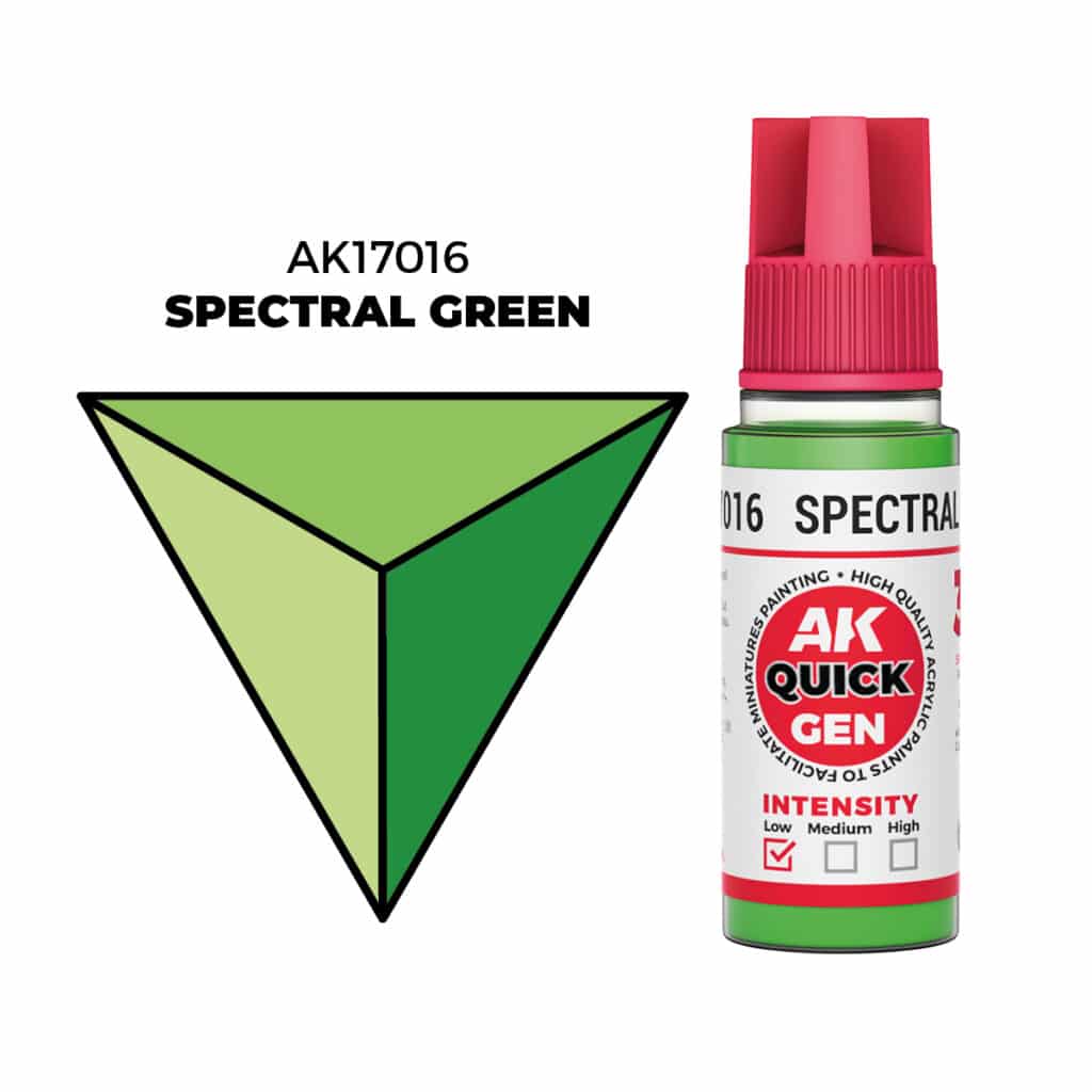 Maxireves a choisi pour vous cet nouveau set AK Quick Gen SPectral Green afin que vous puissiez découvrir la magnifique nouvelle gamme de contrast
