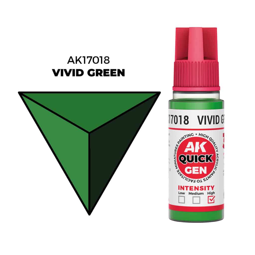 Maxireves a choisi pour vous cet nouveau set AK Quick Gen Vivid Green afin que vous puissiez découvrir la magnifique nouvelle gamme de contrast